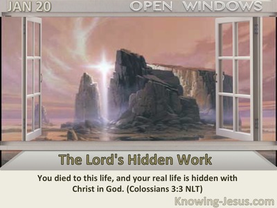 The Lord's Hidden Work